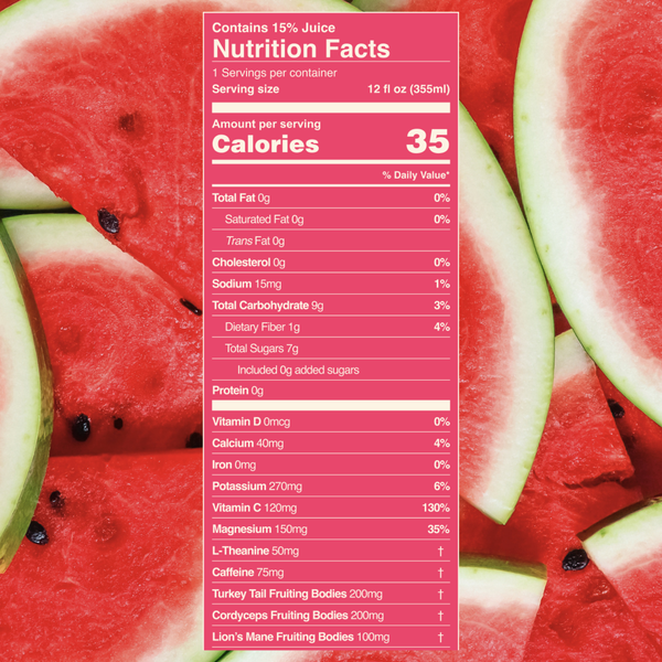 Watermelon Getaway Energy Drink
