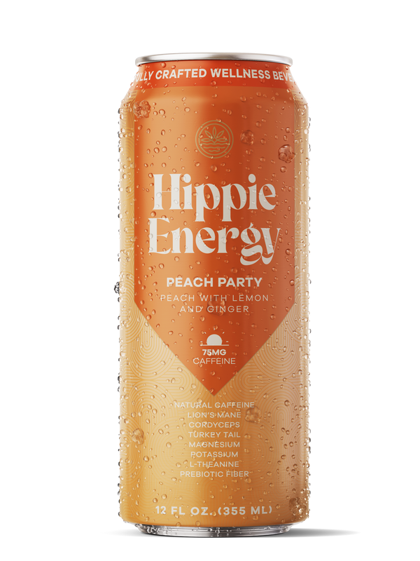 Peach Party Energy Drink