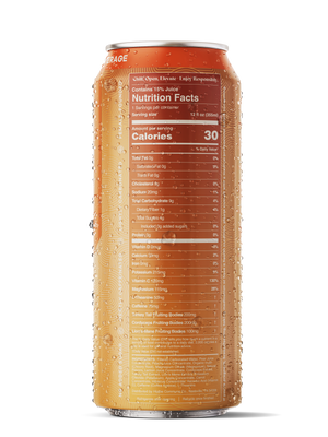 Peach Party Energy Drink