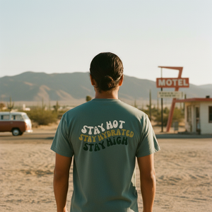 Stay Hydrated Hippie Water T-Shirt – Comfort Colors® Pocket Shirt